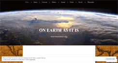 Desktop Screenshot of earthasitis.com