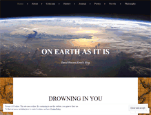 Tablet Screenshot of earthasitis.com